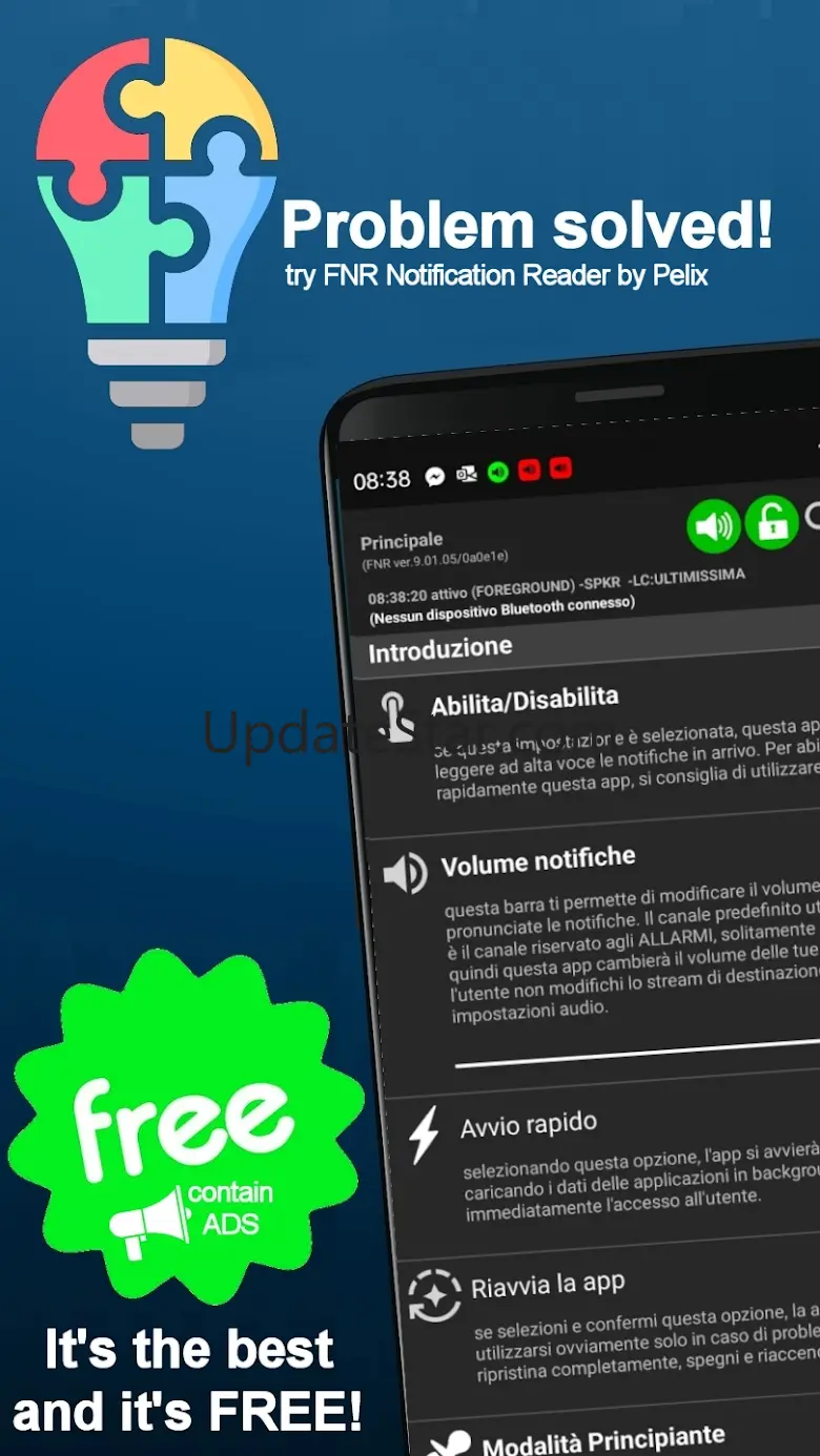 FNR Notifications Reader 9.04.26