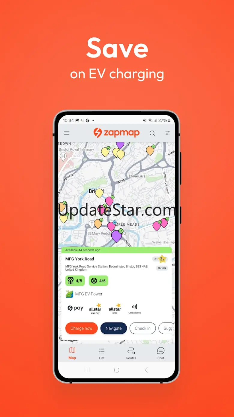 Zapmap: EV charging points map 7.7.16