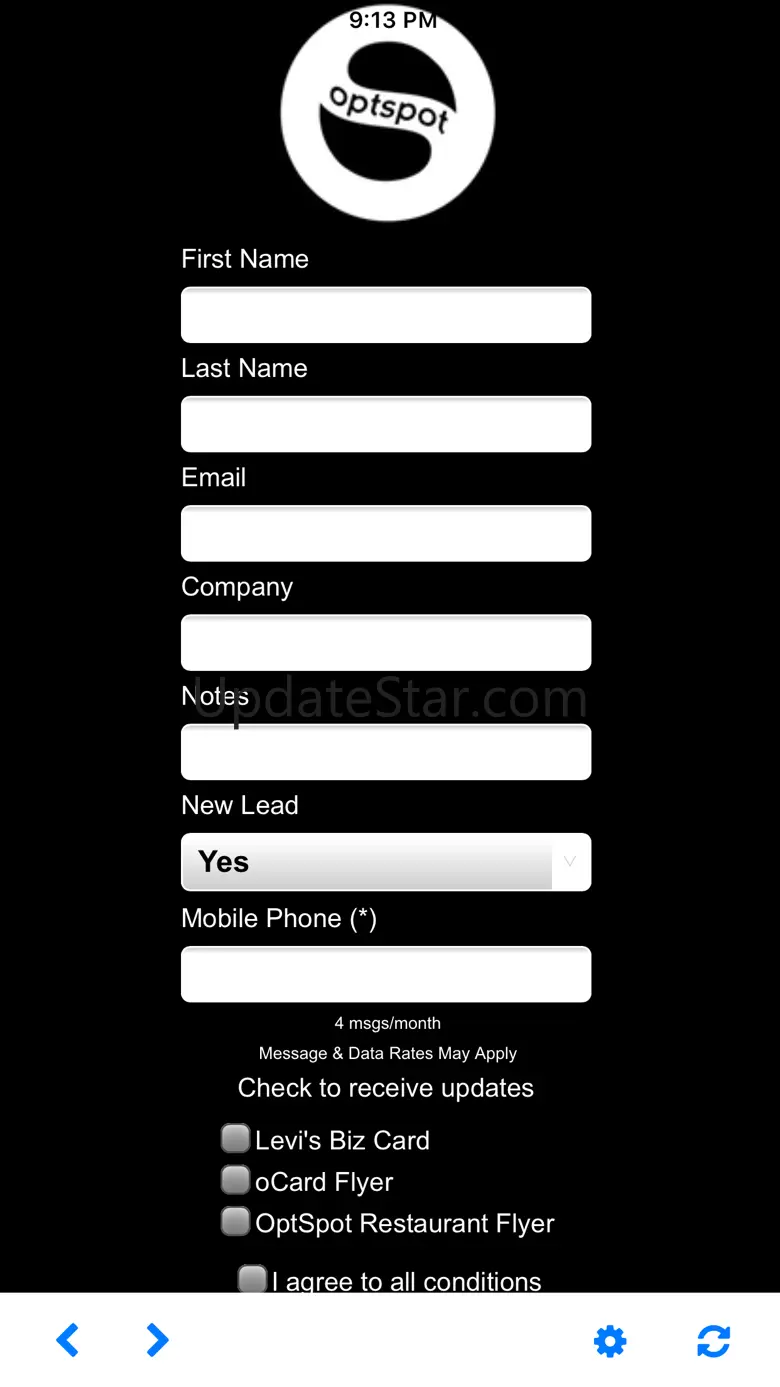 OptSpot App 1.0