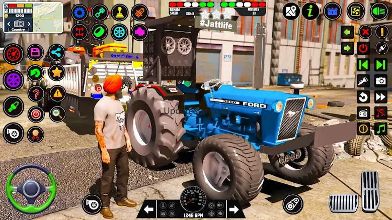 Cargo Tractor Farming Game 3D 0.26