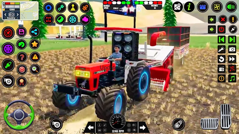 Cargo Tractor Farming Game 3D 0.26