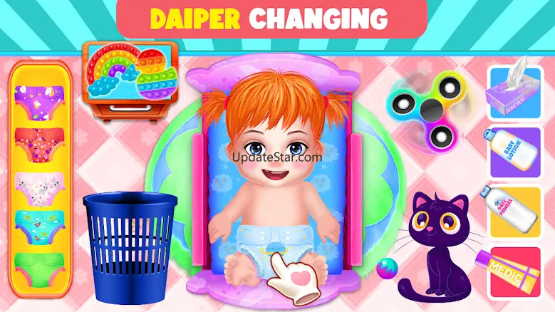 Baby Hairs Care: Dress Up Game 1.4