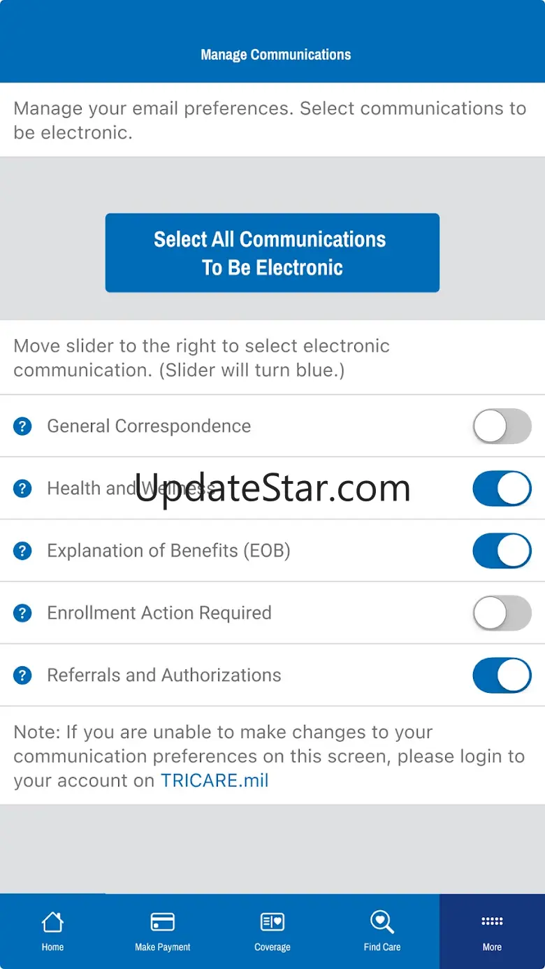 TRICARE East 3.1.1