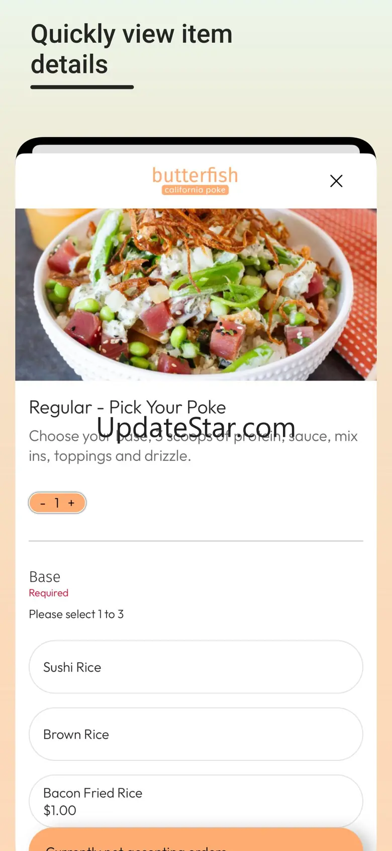 Butterfish Poke 3.1.5