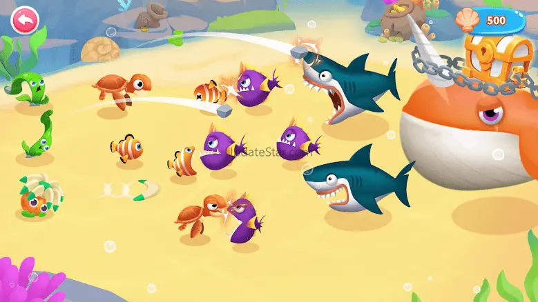 Merge Fish vs. Plants Battle 1.3.10