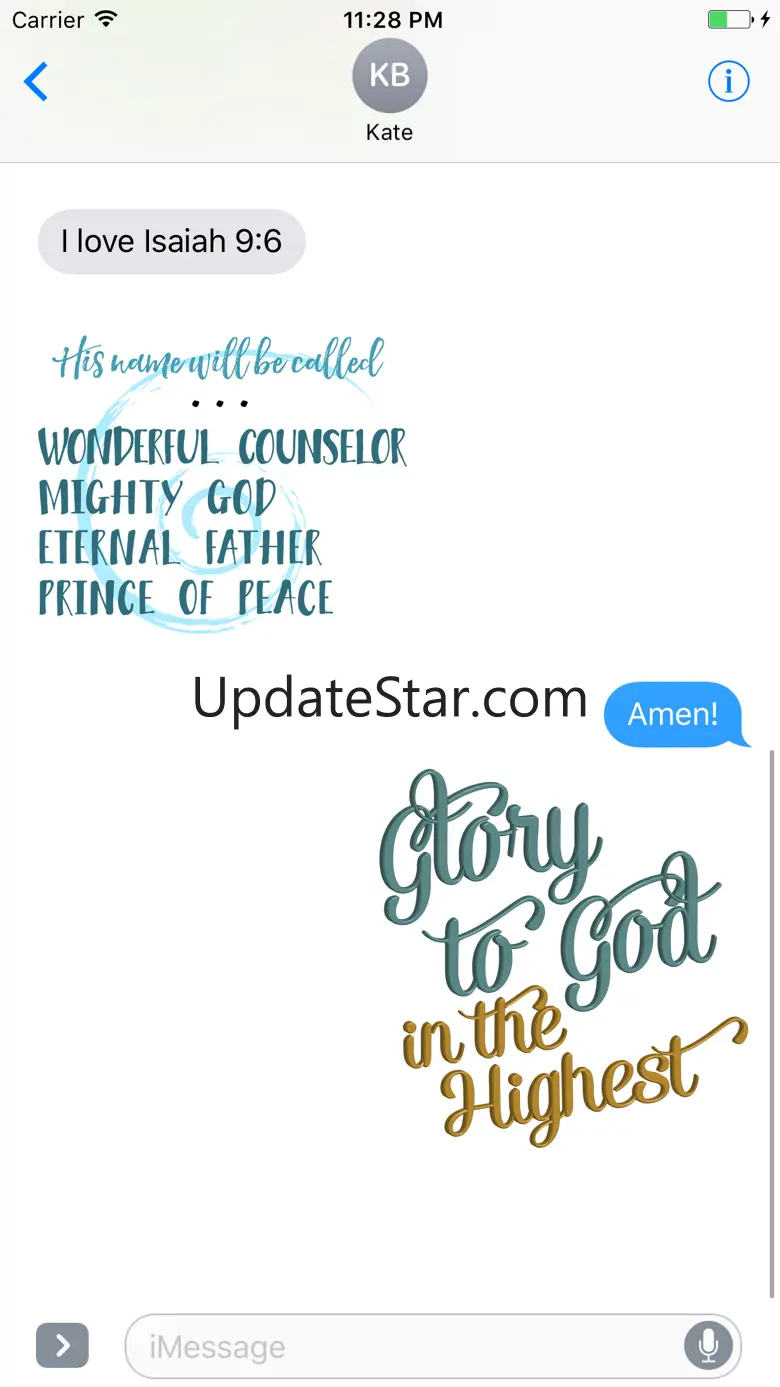 Christian Christmas Stickers 1.0