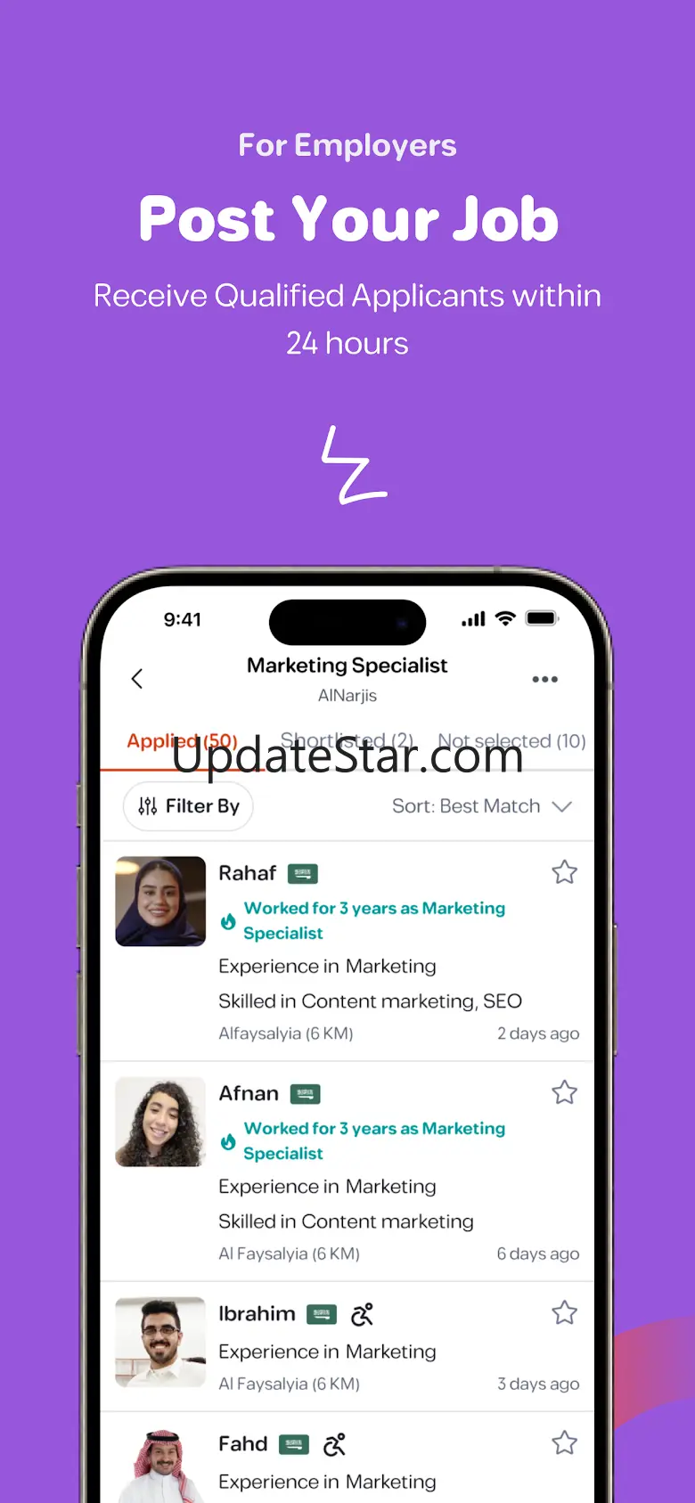 Sabbar: Leading Job App in KSA 6.9.7
