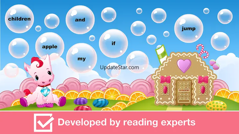Sight Words Games in Candy Land - Reading for kids 1.1.1