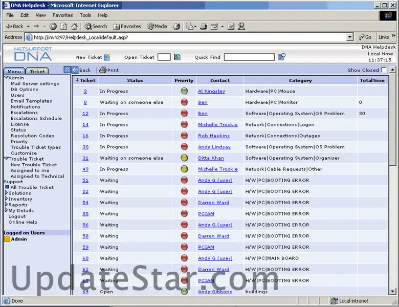 DNA Helpdesk 3.0