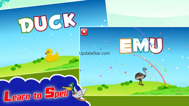 Kids Spelling Learning Birds - Phonics Words Free 1.0