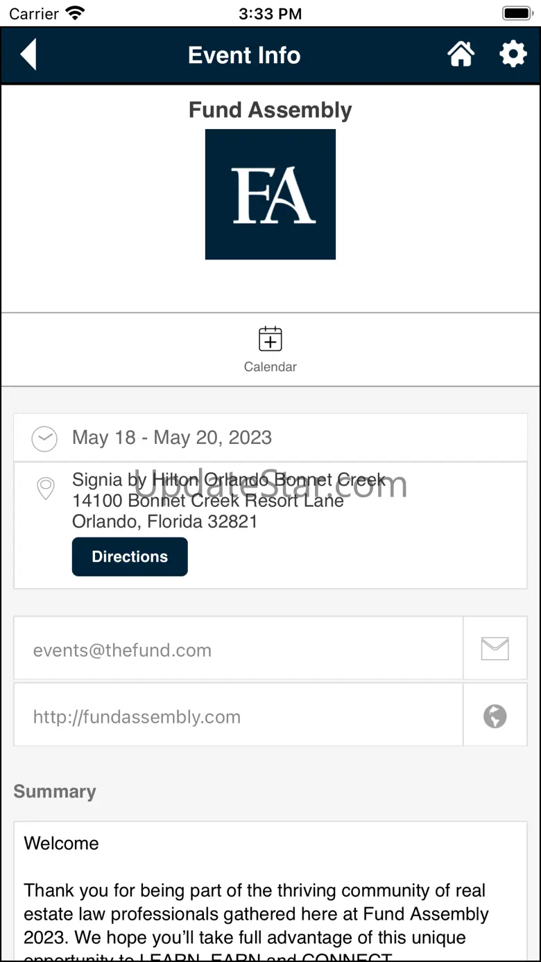Fund Events 9.0.1