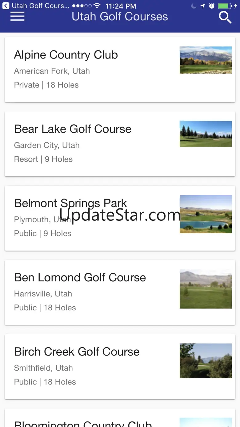 Utah Golf Courses 1.0.1
