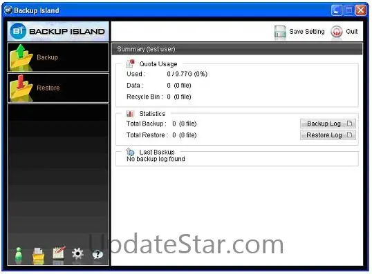 Backup Island 5.5.1