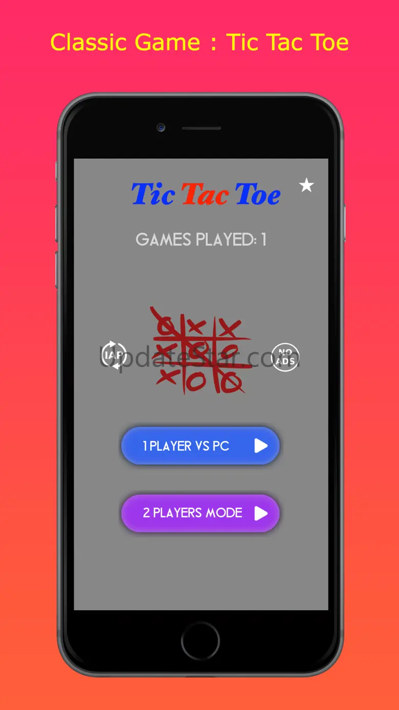 The Classic Game : Tic Tac Toe 1.0
