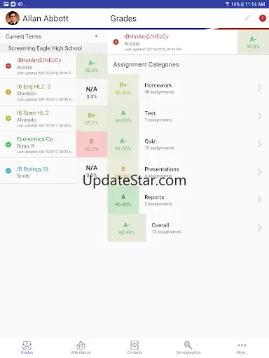 Aeries Mobile Portal 2.4.20