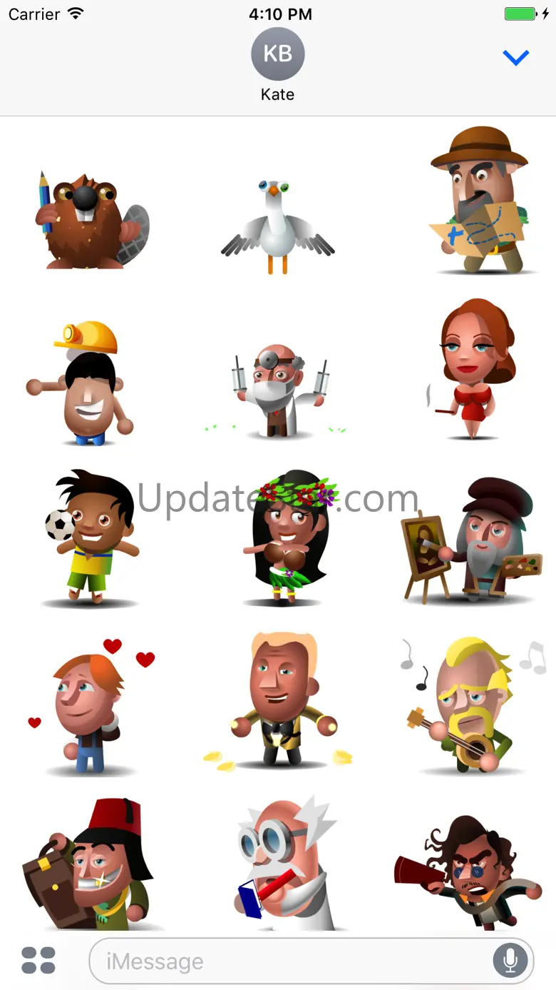 Diggy's Adventure Stickers 1.0