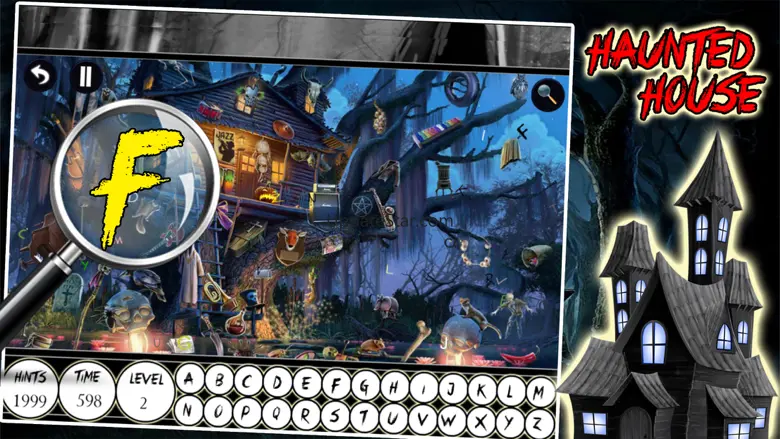Hidden Alphabets:Haunted House 2.0