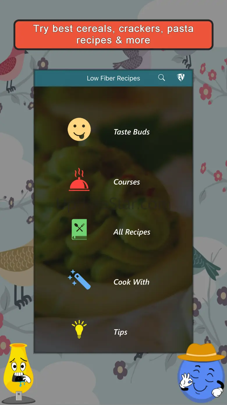 Low Fiber Diet SMART CookBook 1.2