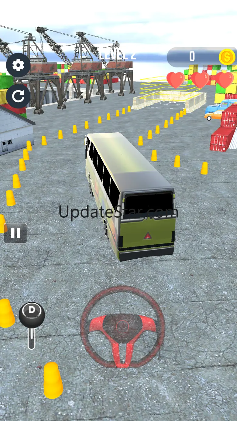 Coach Parking Bus Driving Game 1.1