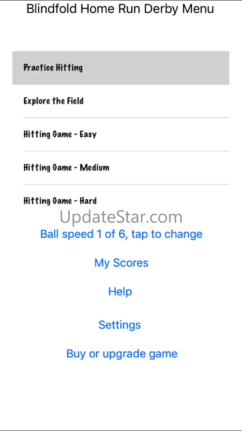 Blindfold Home Run Derby 1.3.3