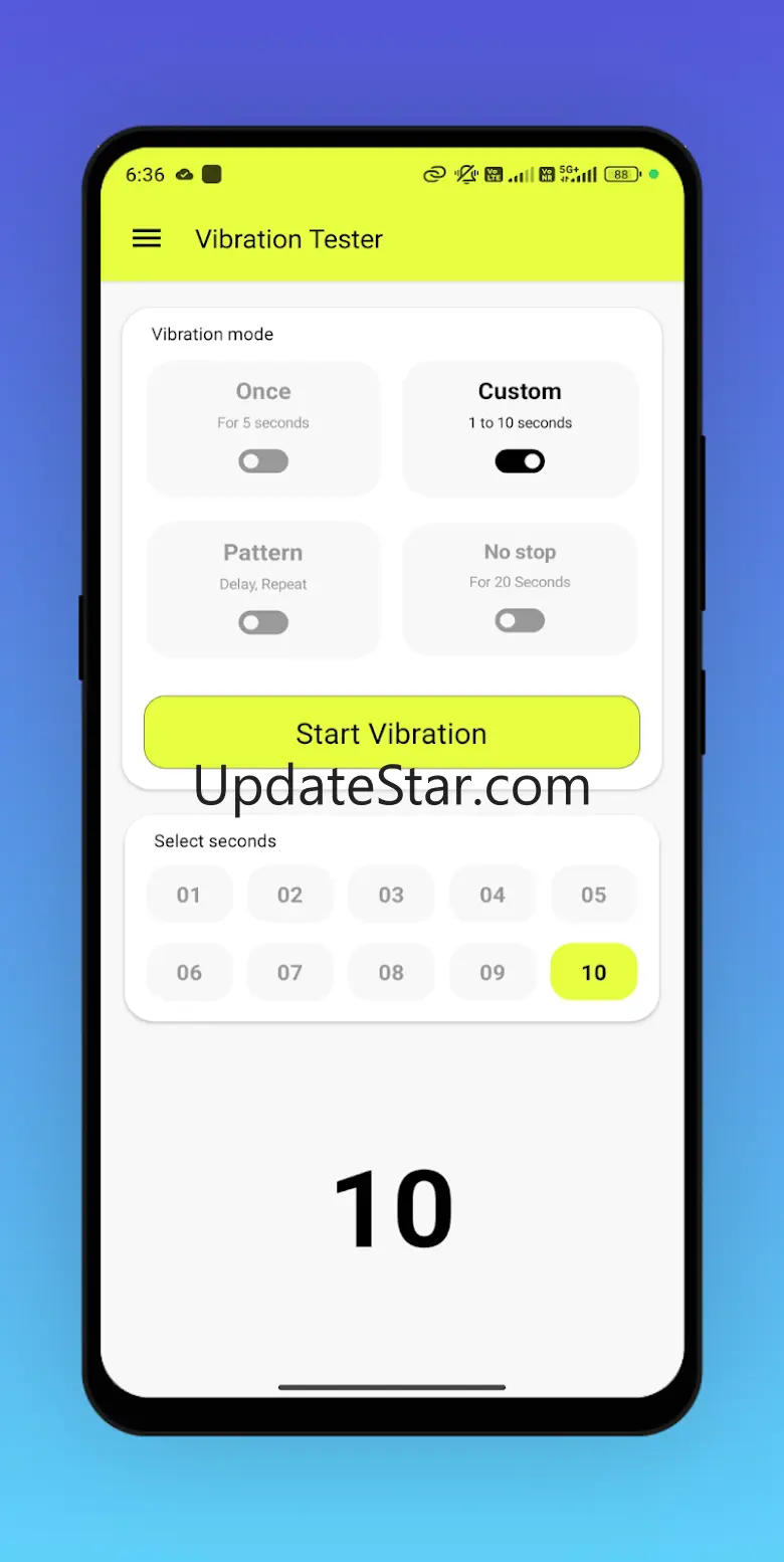 Vibration Tester 2.3.8