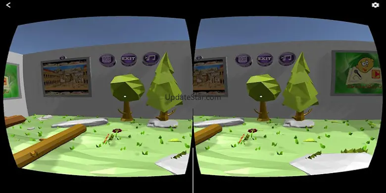 QR reader in VR
