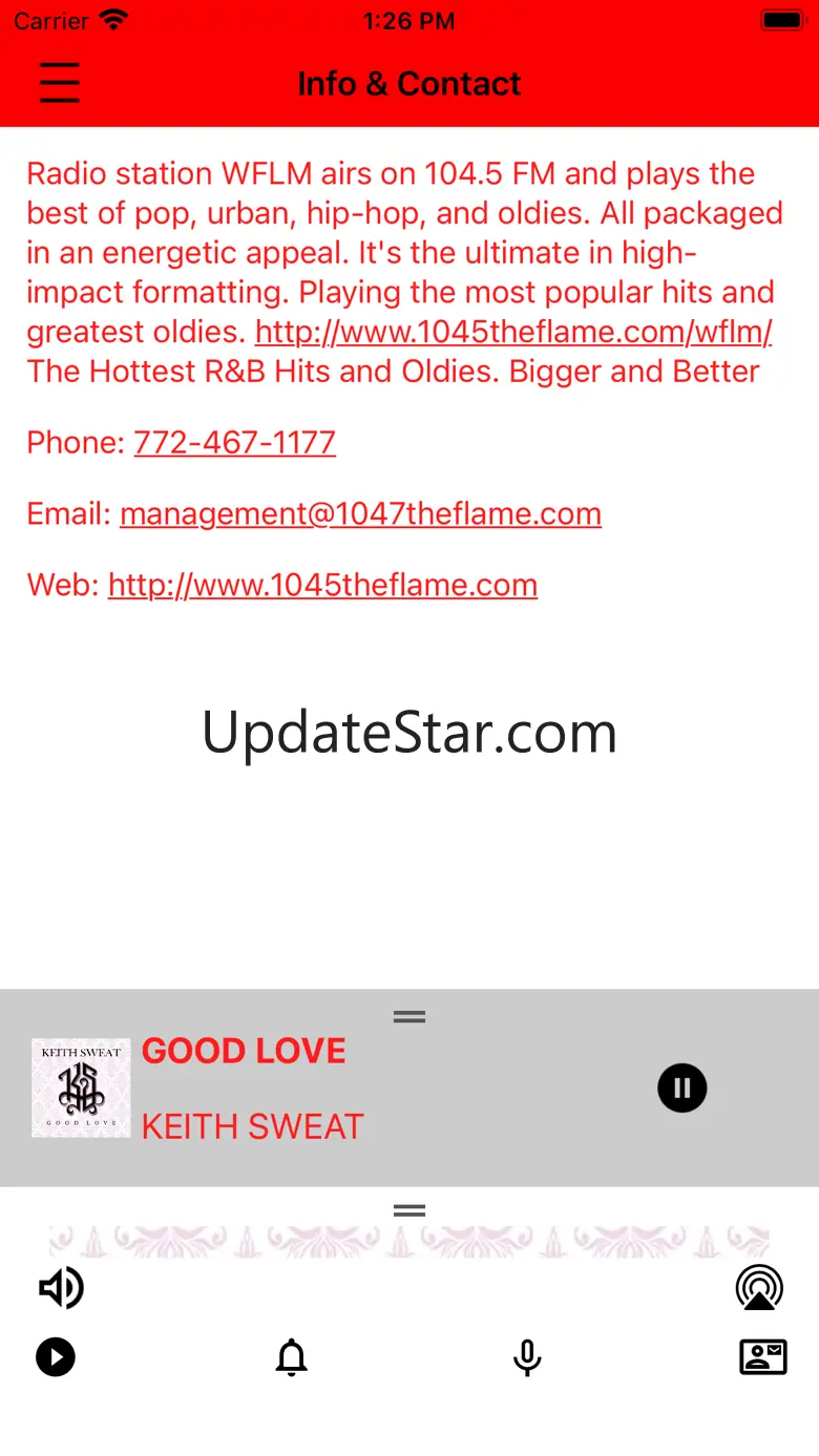 104.5 WFLM The Flame 11.0.59