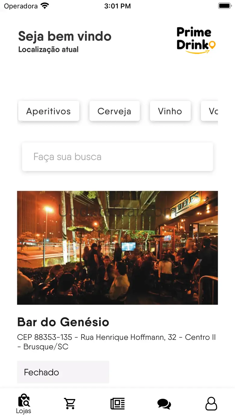 Prime Drink Delivery de Bebida 17.0.21