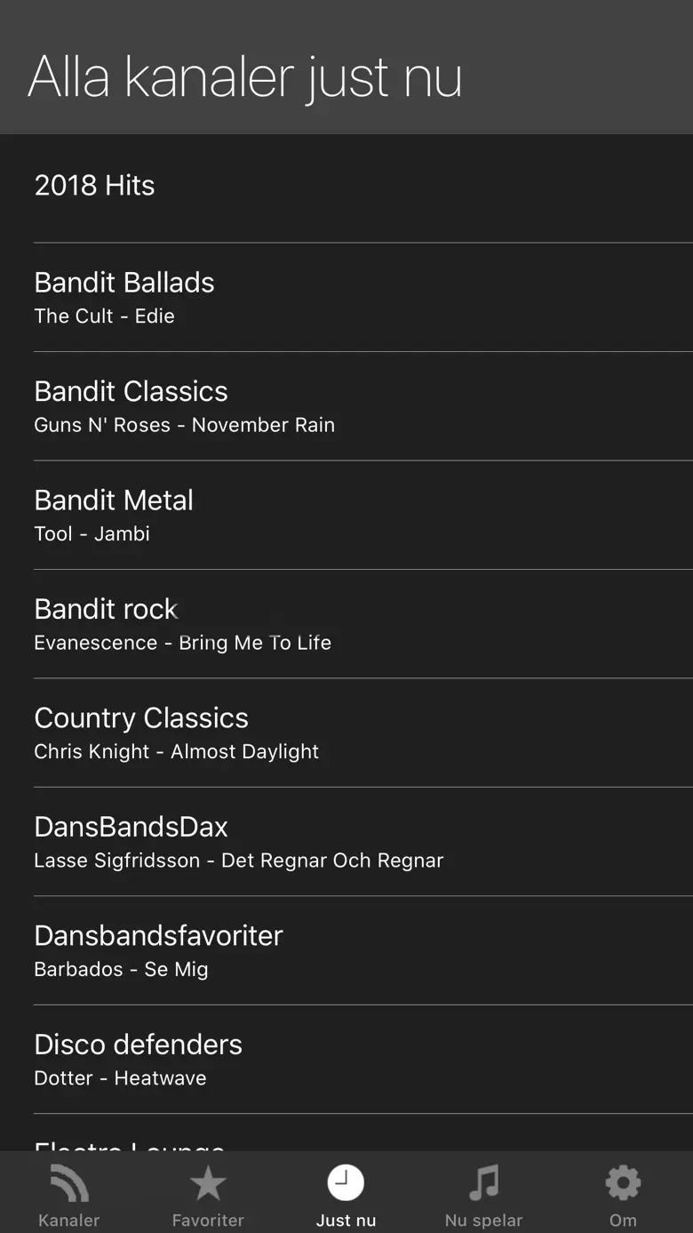 Svensk radio app 3.0