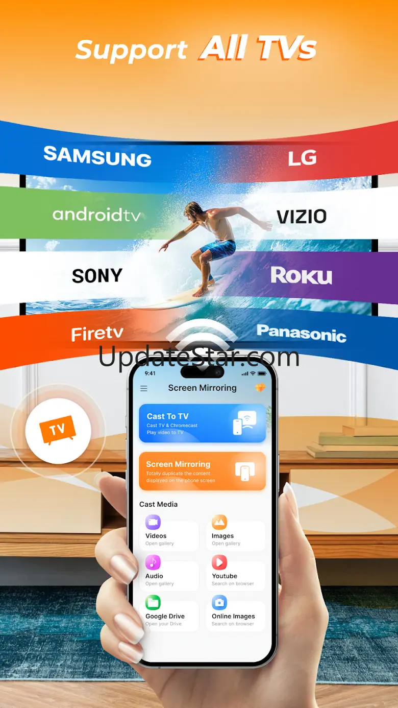 Smart TV Cast & Share Screen