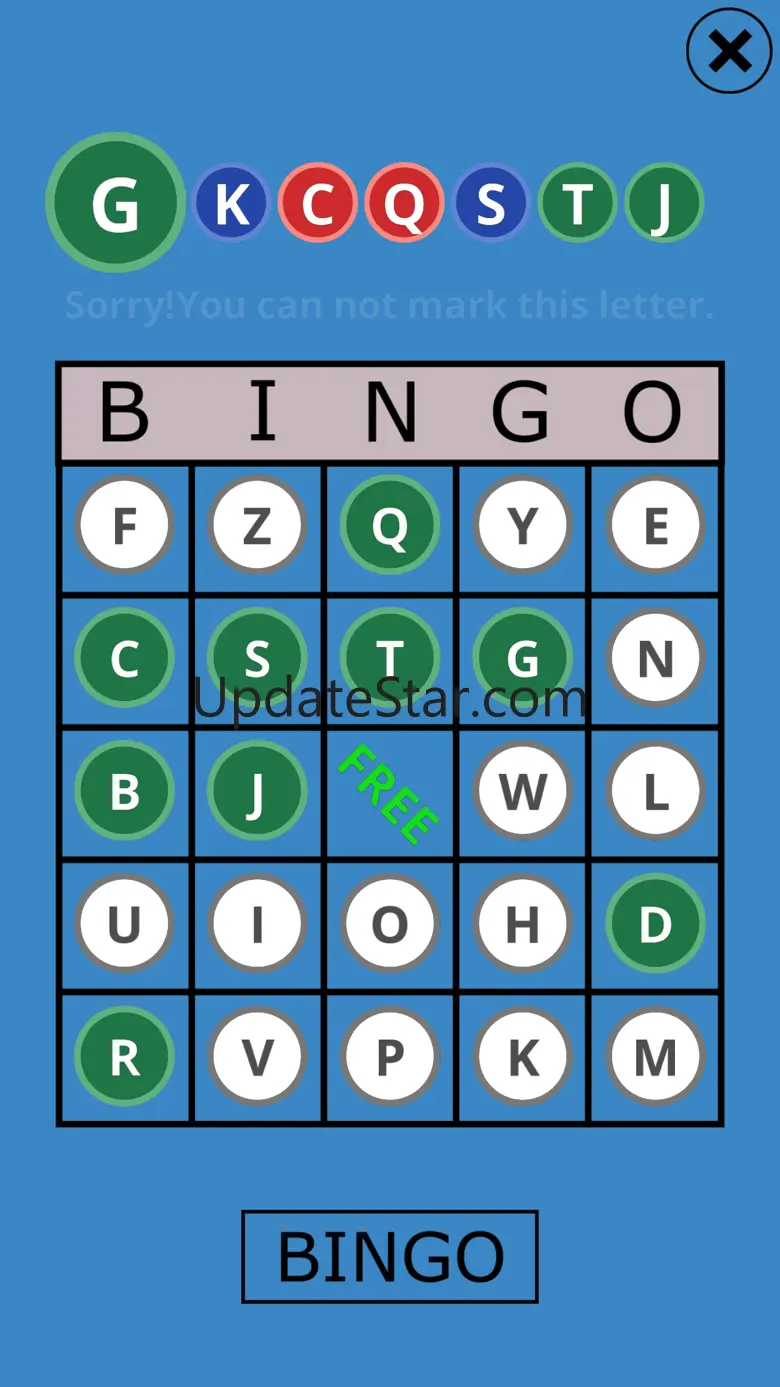 Classic Alphabet Bingo 1.0