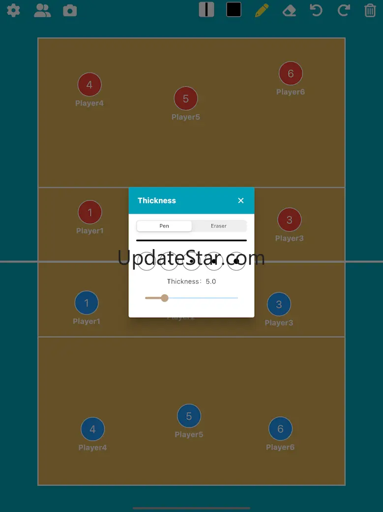 Volleyball Tactic Board 2.6.2