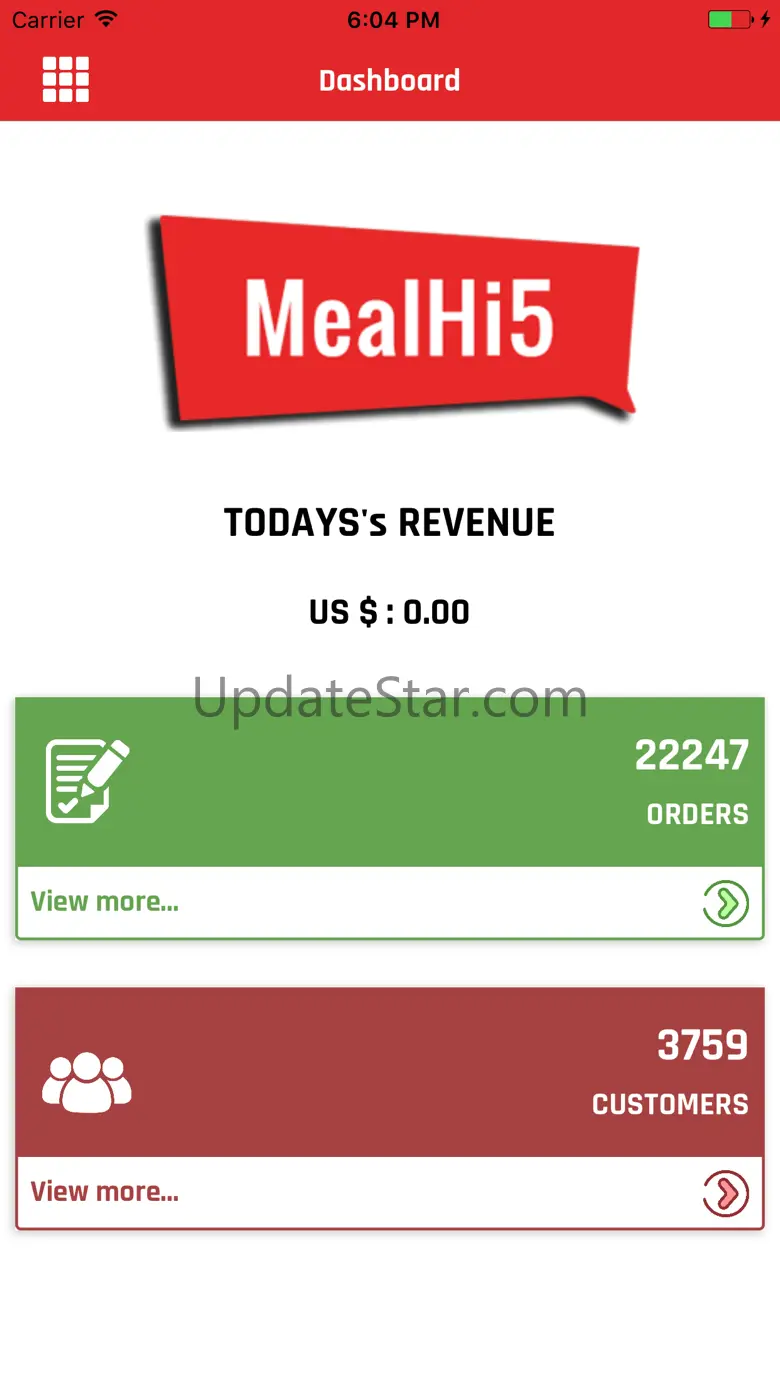 MealHi5 - Admin Panel 2.0.75