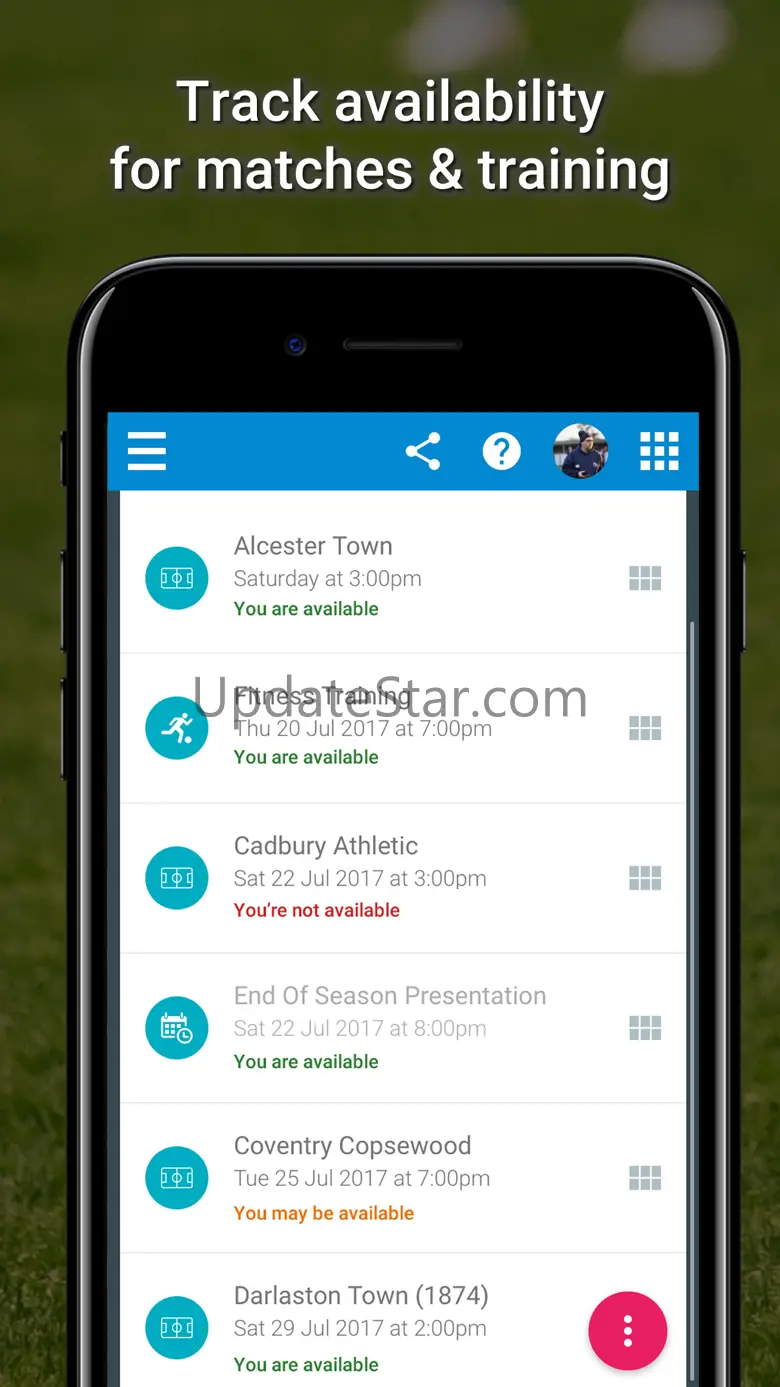 TeamStats - Football Team App 3.4.0
