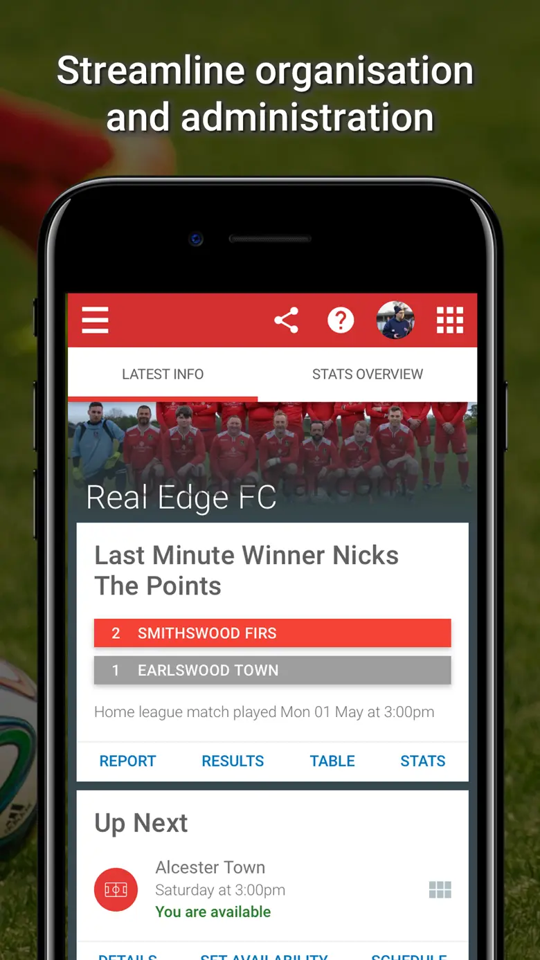 TeamStats - Football Team App 3.4.0