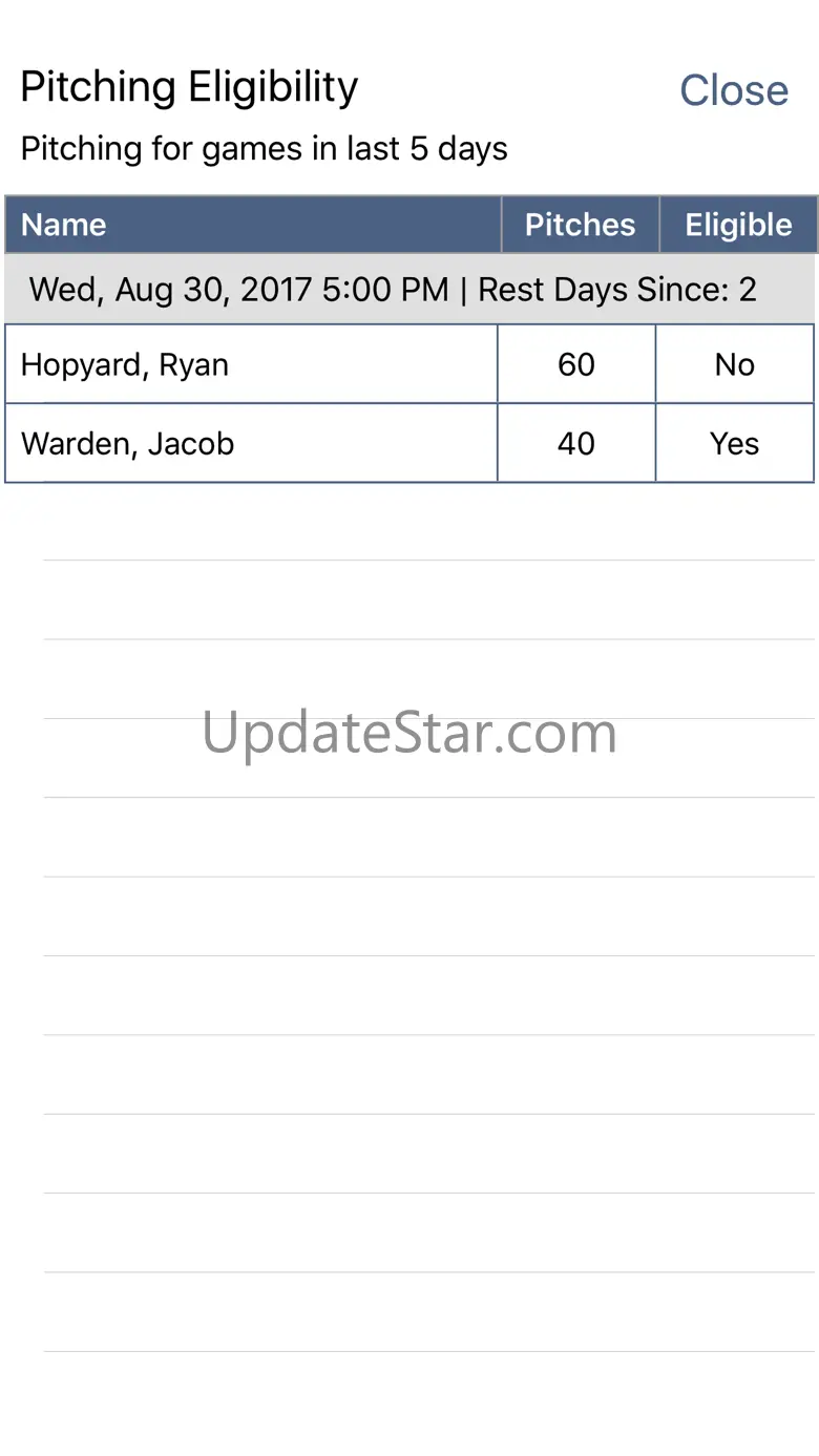 BB/SB Game Planner UV 1.3.0