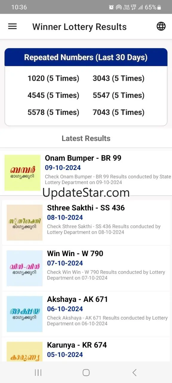 Winner: Live Lottery Result 1.9.8