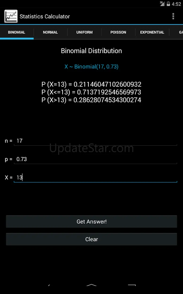 Statistics Calculator