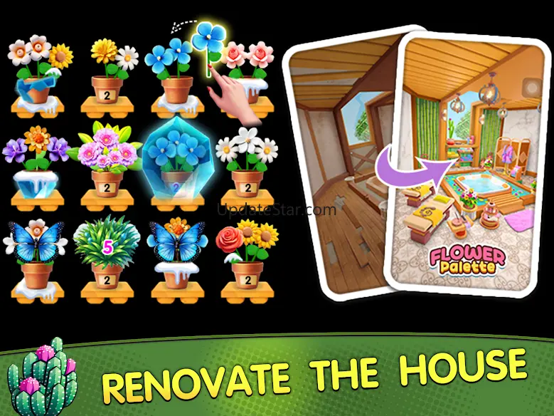 Flower Palette - Sort Blossom 0.9
