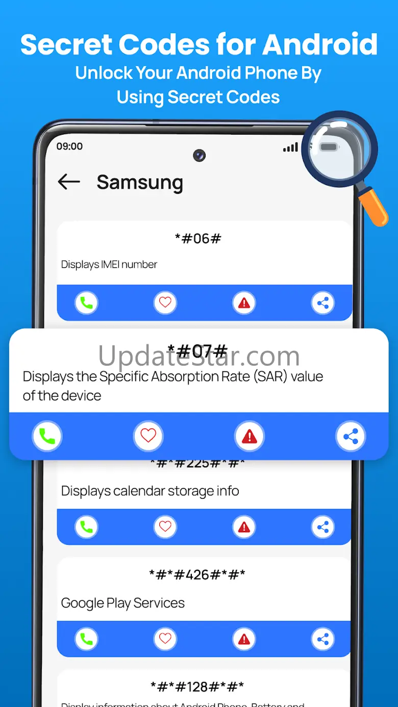All Android Secret Codes 1.1.2