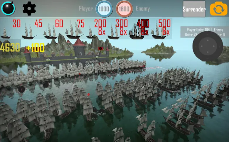 MEDIEVAL NAVAL WARS: RTS GAME 1.6