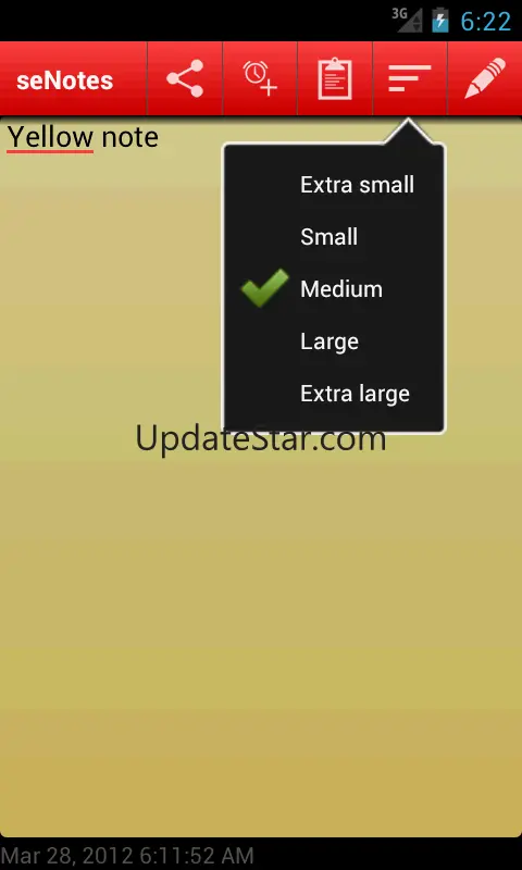 seNotes Plus - notes widget 1.1