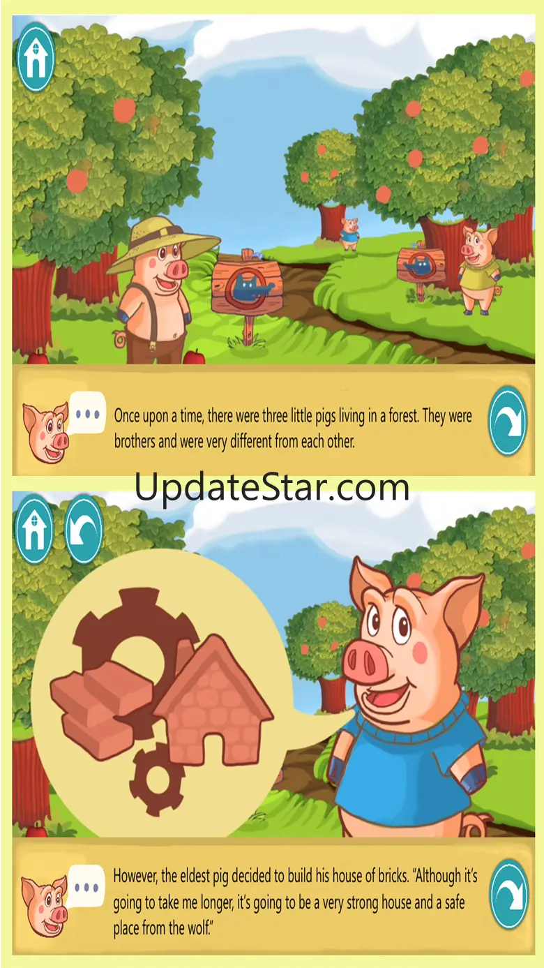 Interactive three little pigs 1.2