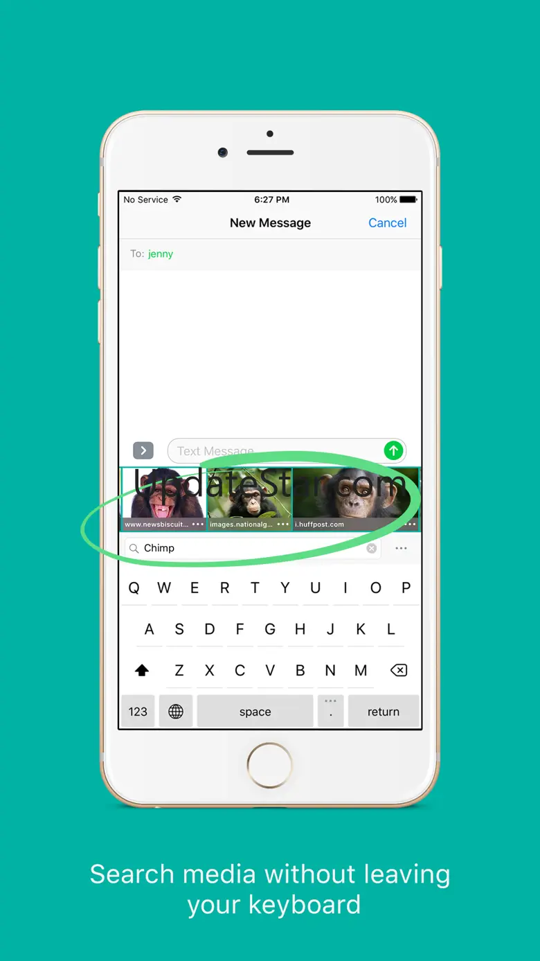 ChimpKey -  Internet Search Keyboard 1.0.7