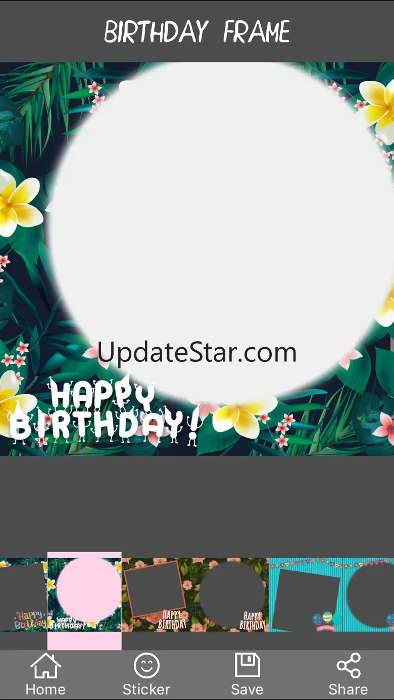 Happy Birthday Frame 2.3