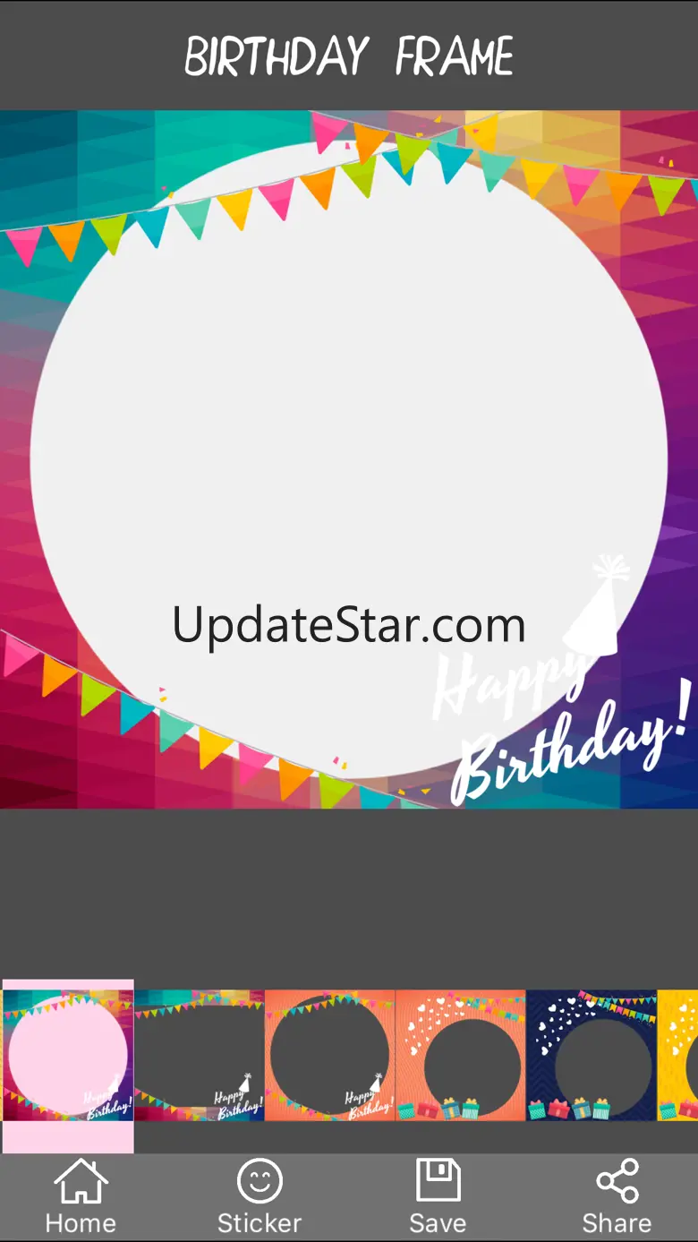 Happy Birthday Frame 2.3