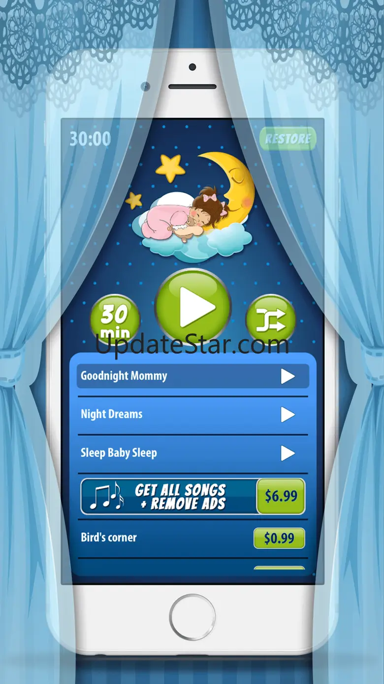 Lullaby Music for Babies – Baby Sleep Song.s App 2.0