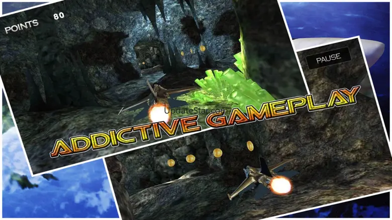 Jet Fighter Racer - Amazing cave runner : fully free racing game 1.0