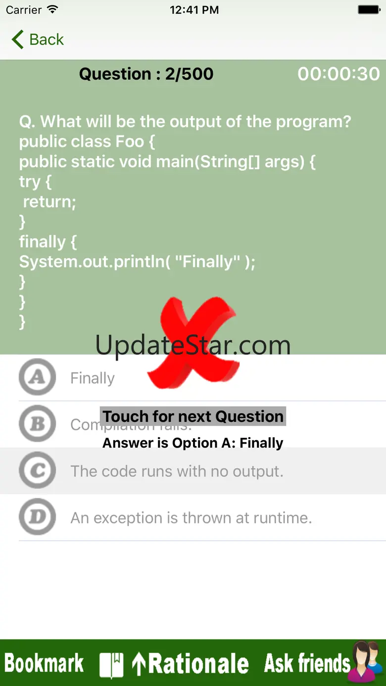 Java Quiz 500+ Questions Free 1.0