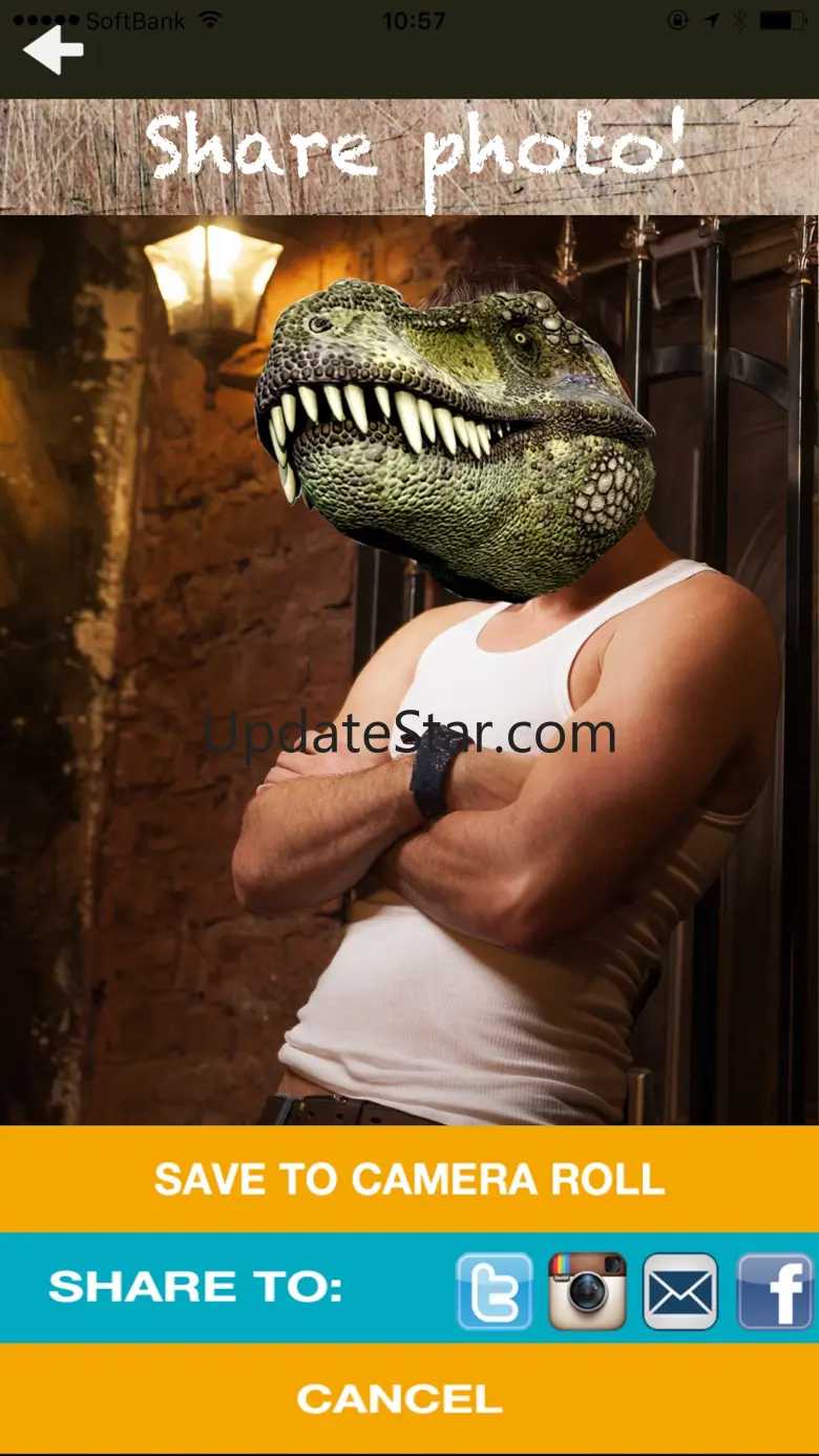Dino Face Camera Free 1.0